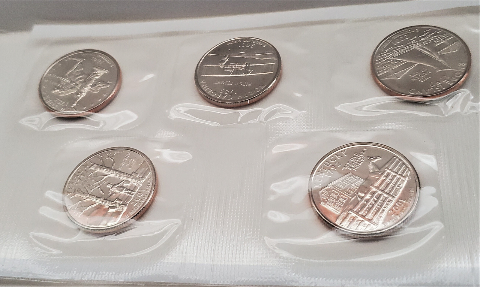 2001 P&D – US Mint Uncirculated Coin Set