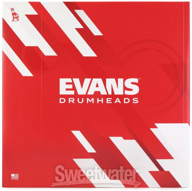 Evans Hydraulic Red Coated Snare Head - 14"