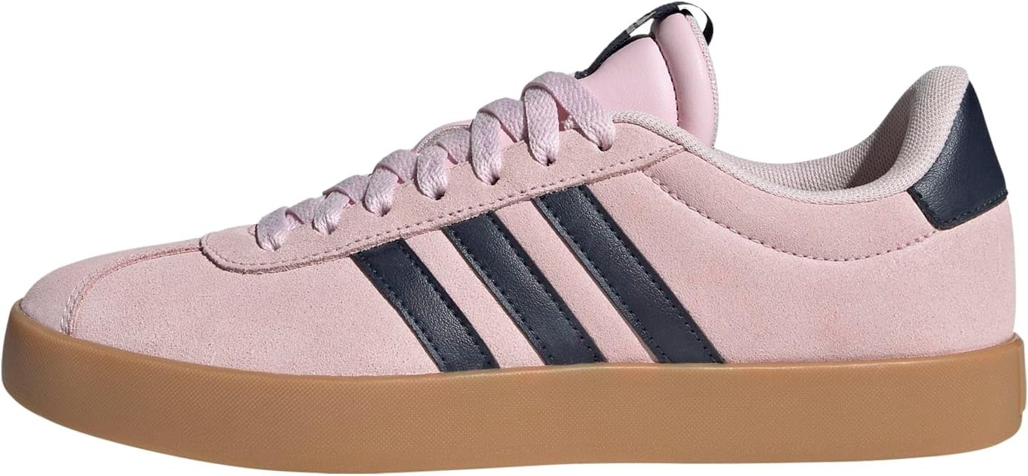 Adidas Womens VL Court 3.0 Sportswear, Clear Pink/Ink/Gum, 6