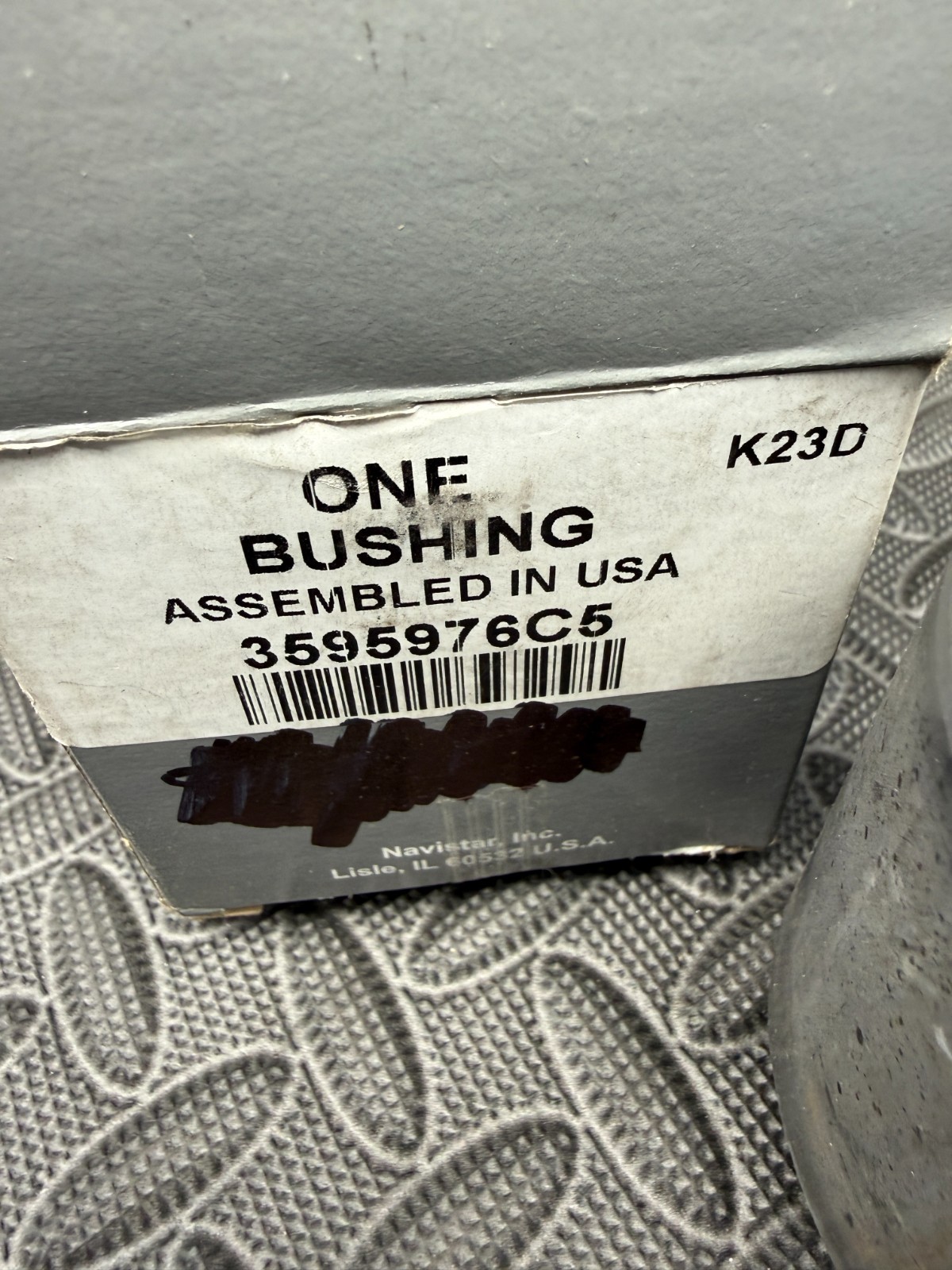 Genuine International 3595976C5 Navistar Left Side Cab Mount Bushing