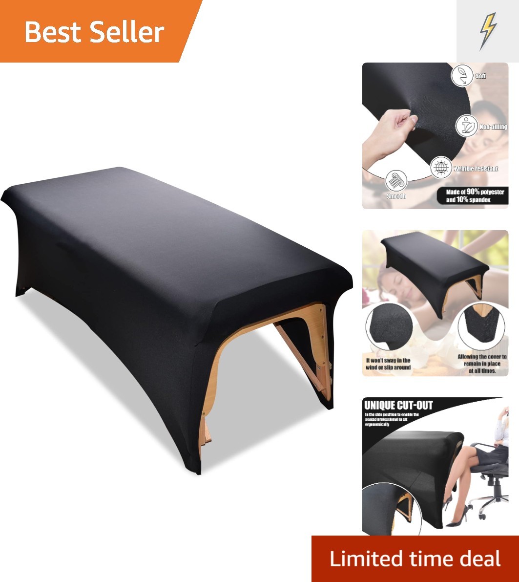 Luxury Stretchy Lash Bed Cover - Protective Spa Sheet Set for Massage Beds