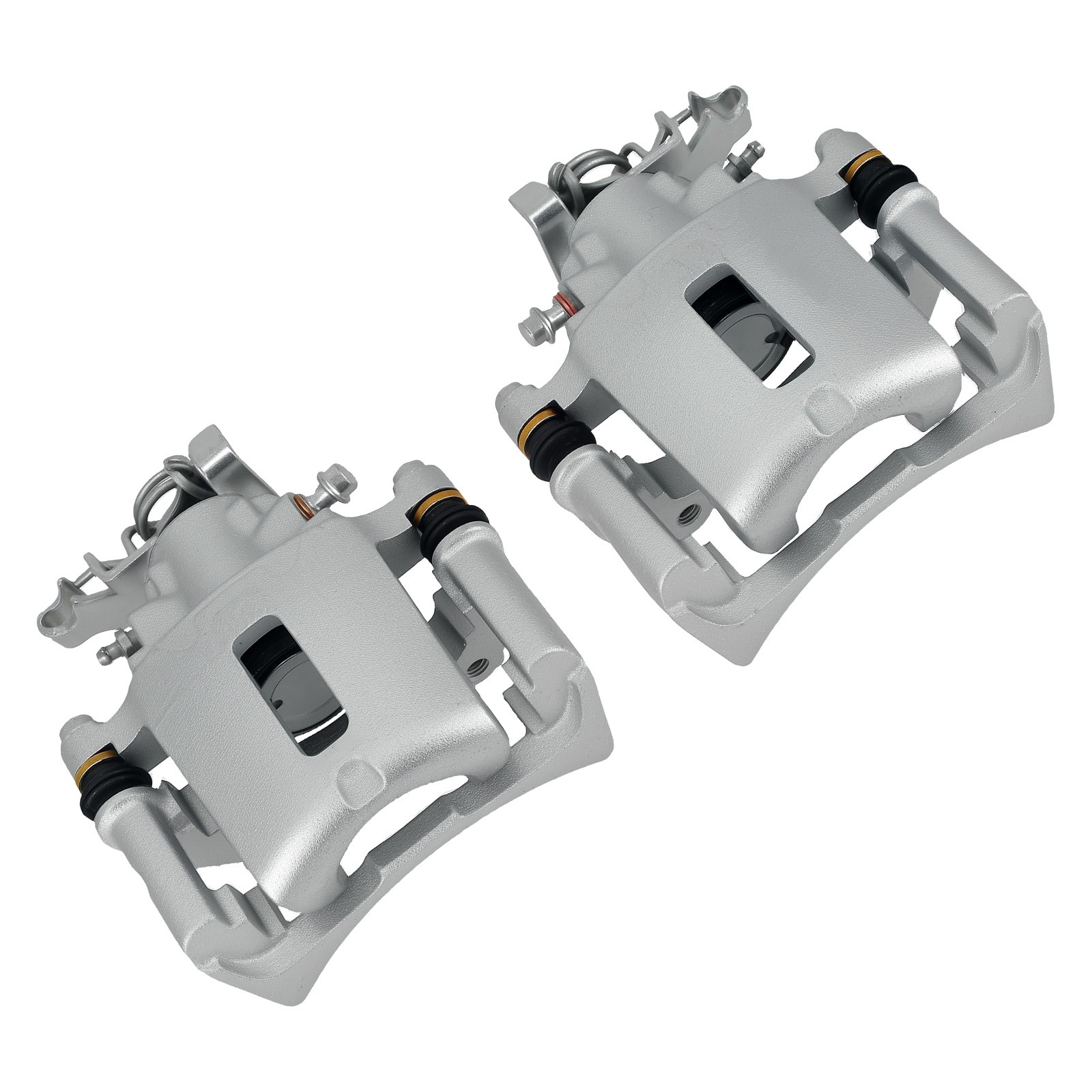 Rear Brake Caliper Set w/ Bracket for Ford Mustang Base GT 2005-2014 Left Right