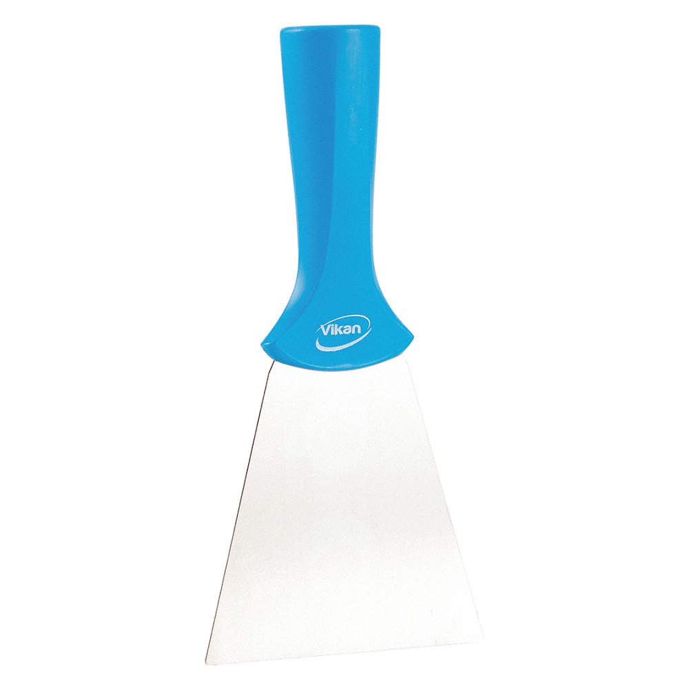 VIKAN 40113 Scraper,SS,Blade 4" W,Blade 3-3/4" L 459V53