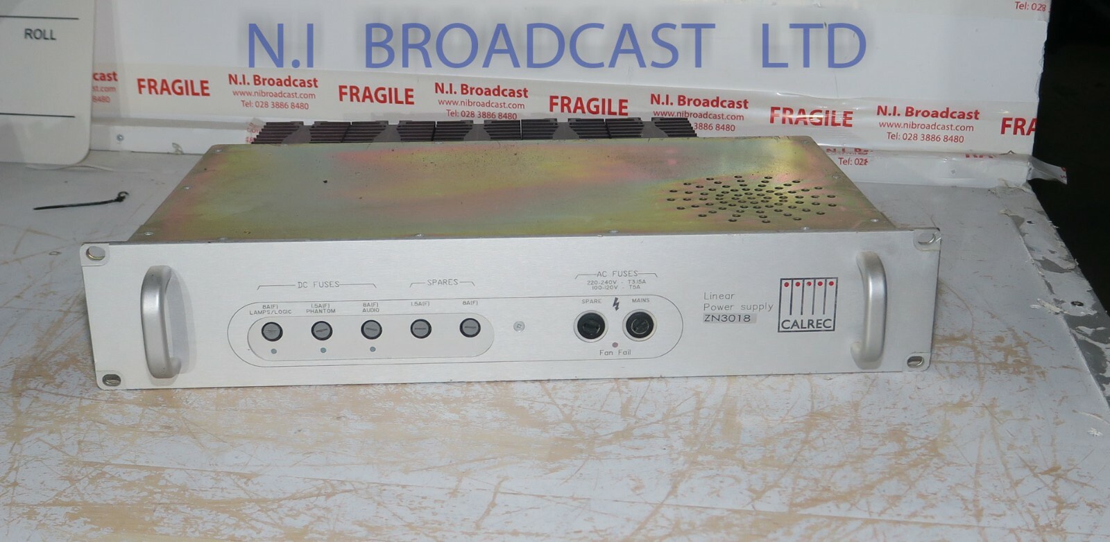 Calrec zn3018 power supply for S, S2, C2, C and other series desks (working)