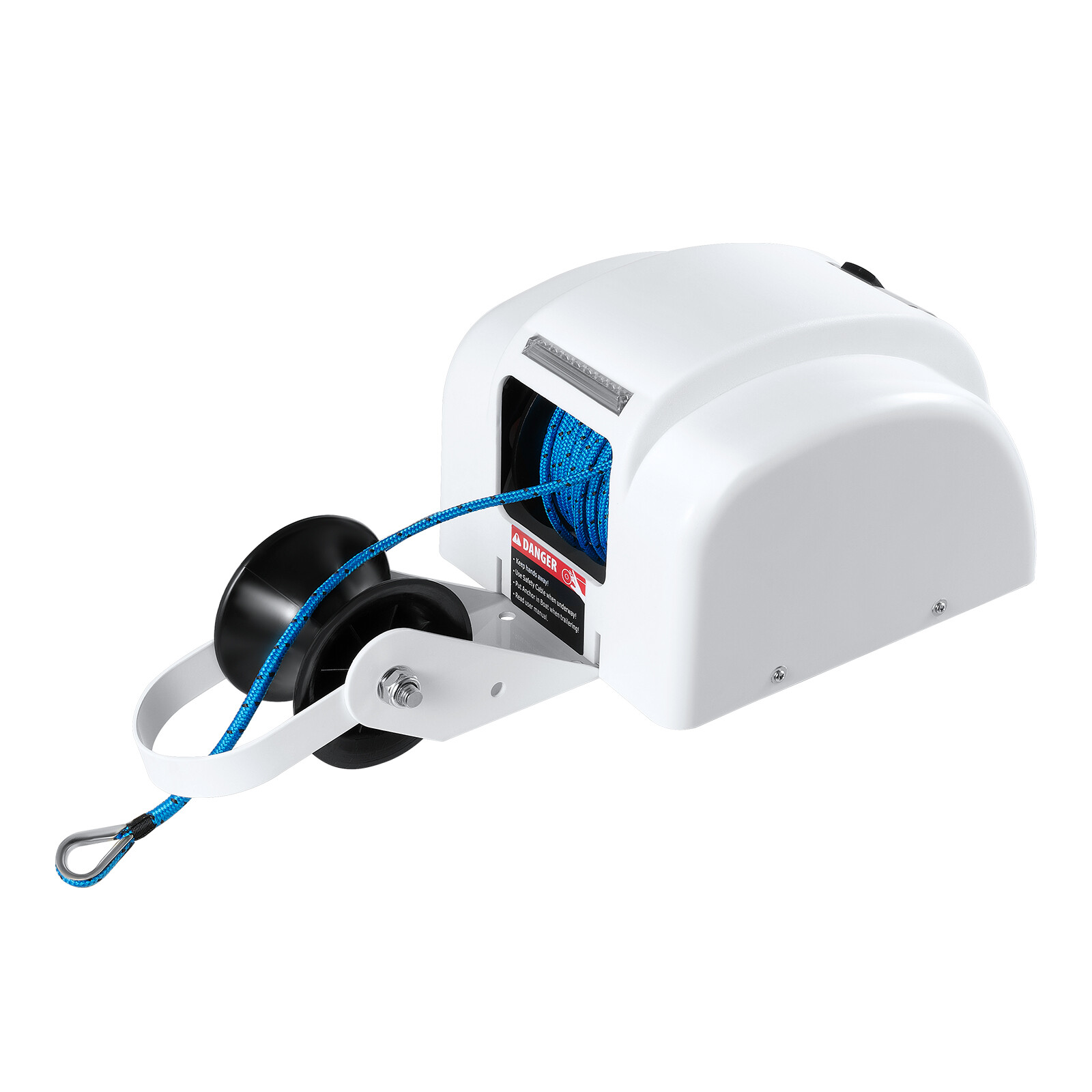 45 LBS Free Fall Saltwater Marine Boat Electric Anchor Winch W/ Wireless Remote