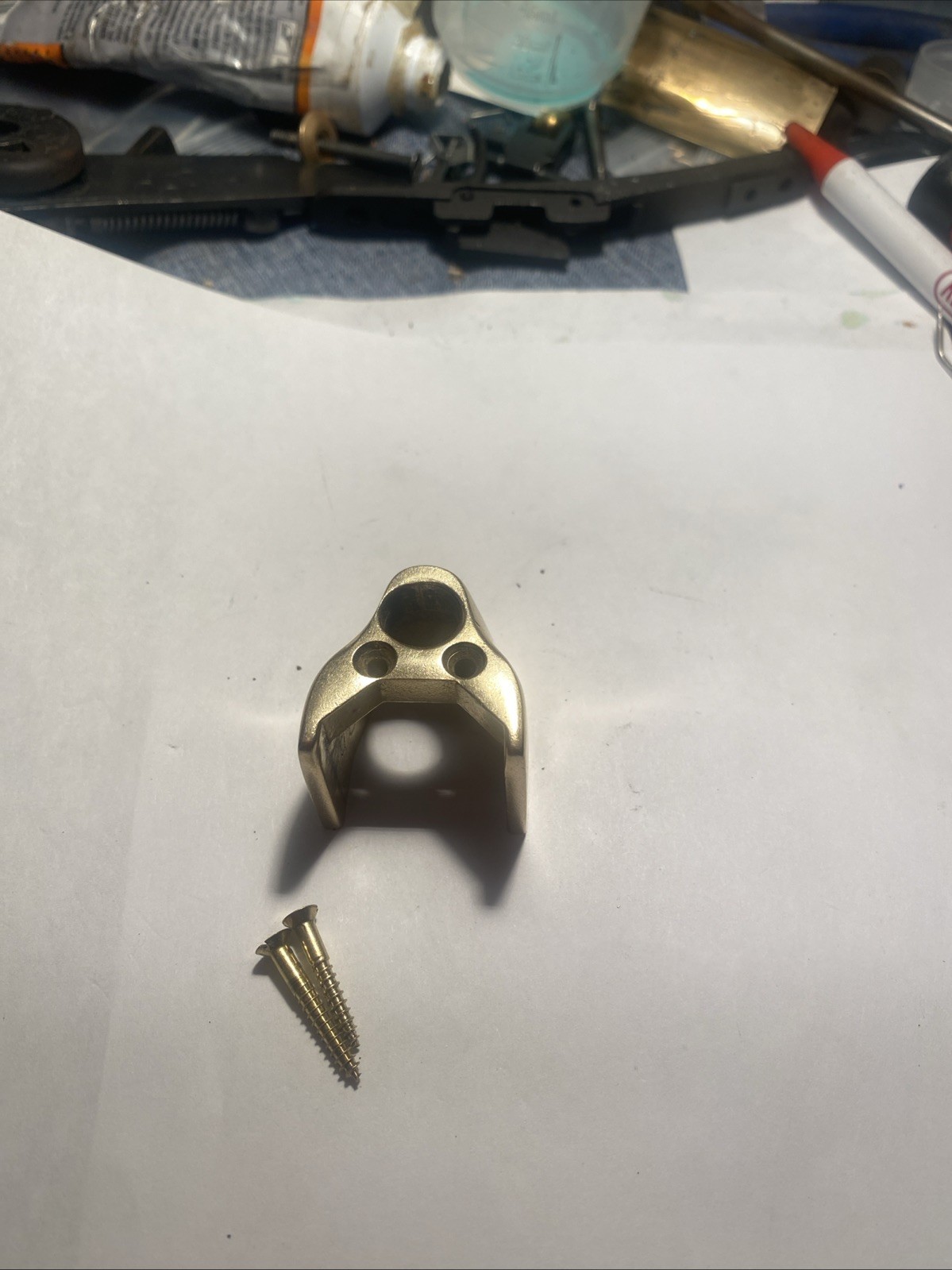 1-0" , Thompson Center Hawken Muzzleloader Nose Cap W screws