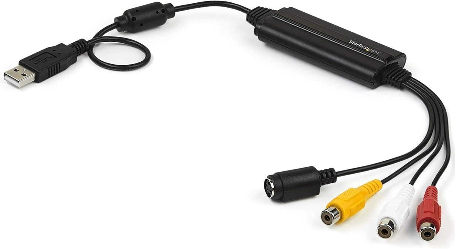 Digital Video Capture Adapter for S-Video and Composite - Lightweight & Compact