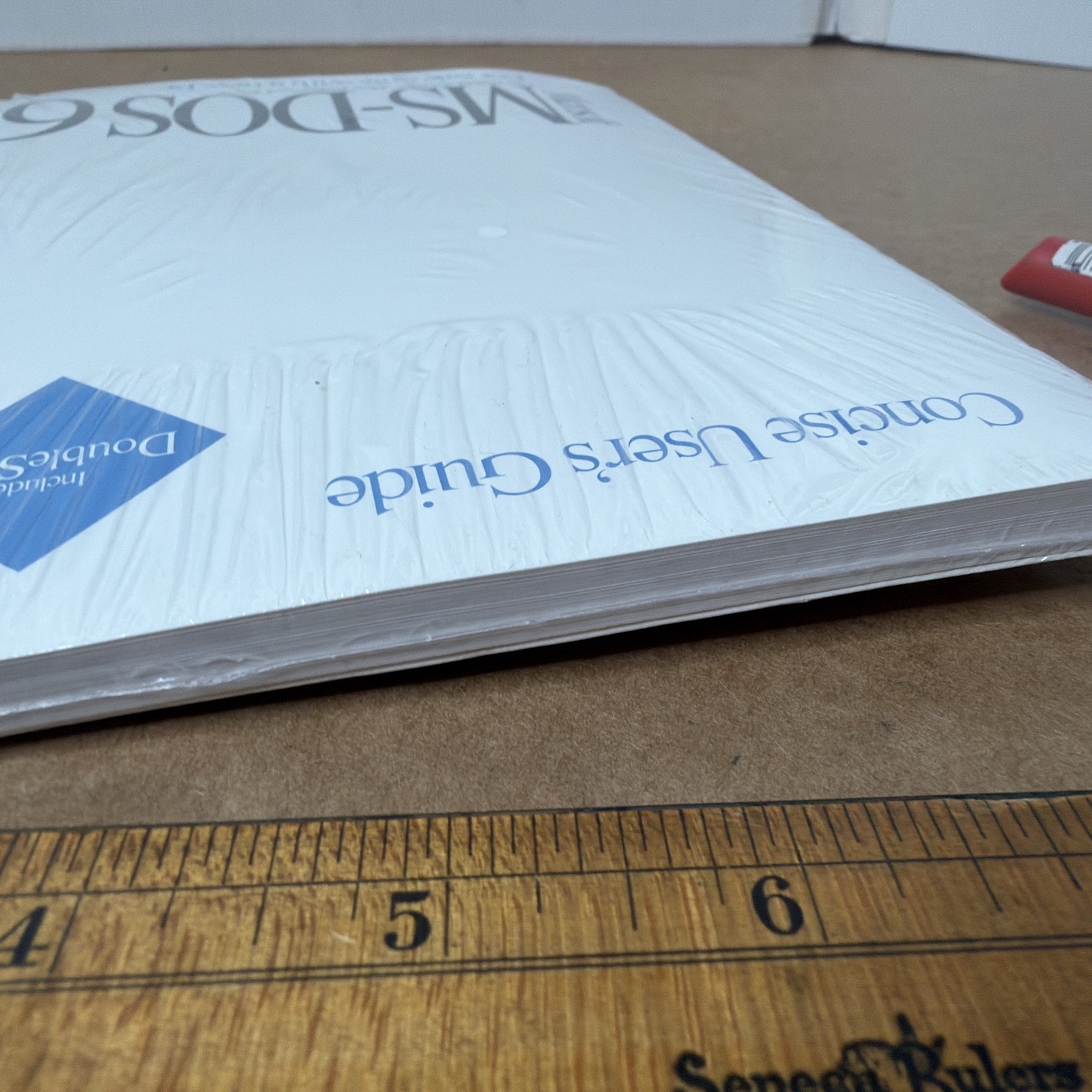 Vintage Microsoft MS-DOS 6.2 Concise User’s Guide 3.5" w/ COA New Sealed