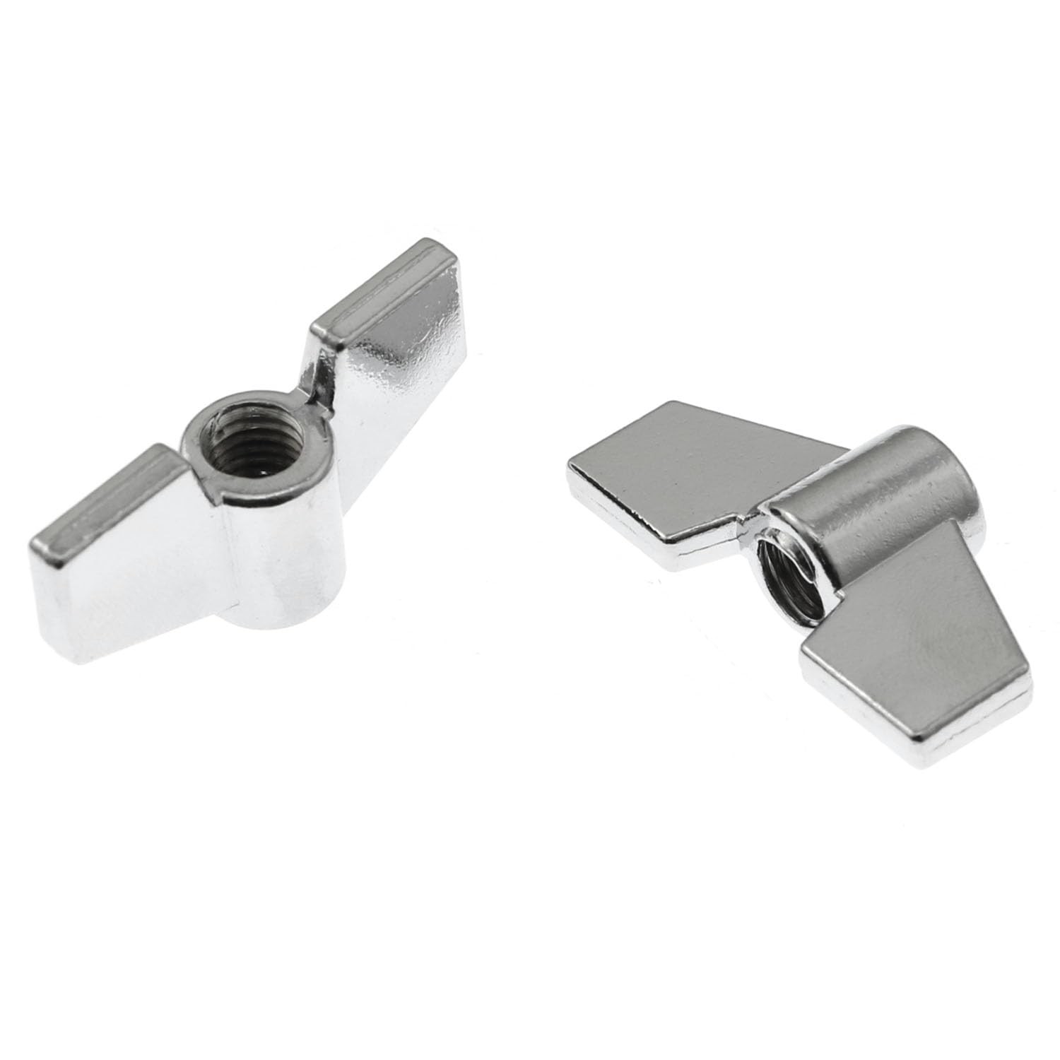 2 Pcs Quick Release Drum Cymbal Stand Wingnuts with Washers Stainless Steel