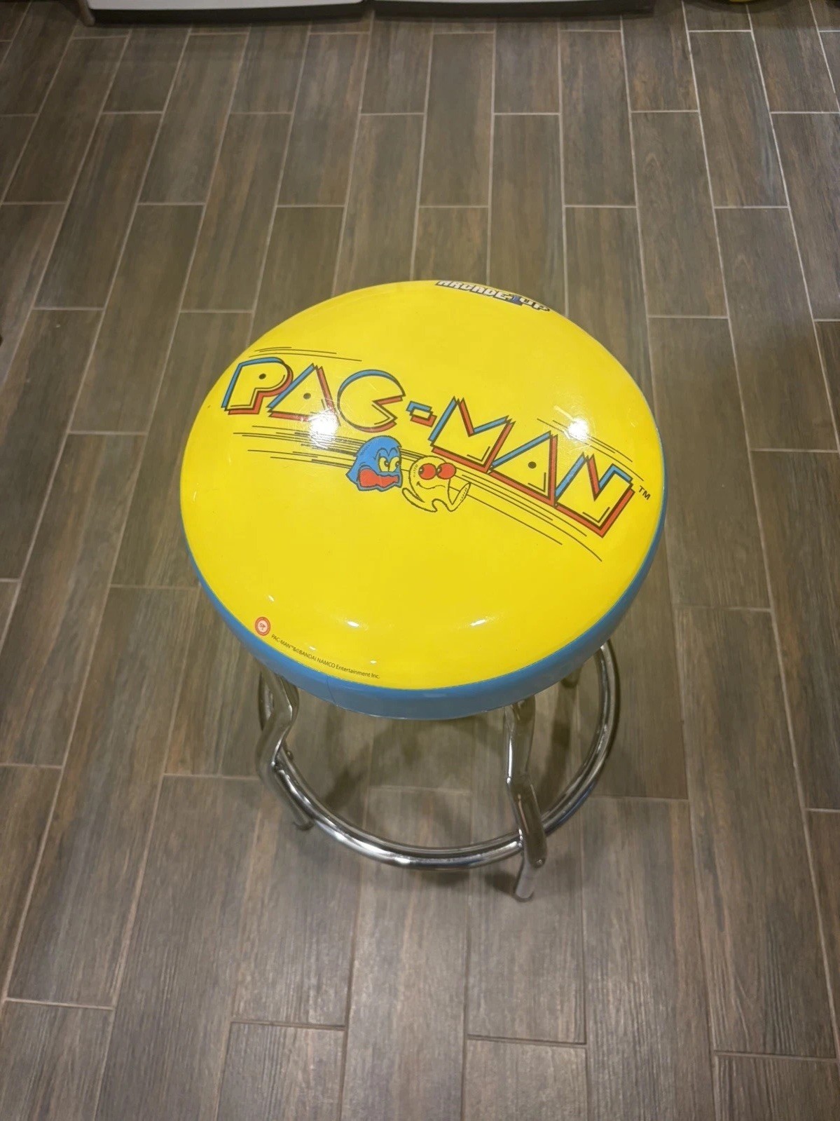 Arcade 1Up Pac-Man Arcade Bar Stool Adjustable 21.5” - 29.5” Bandai Namco