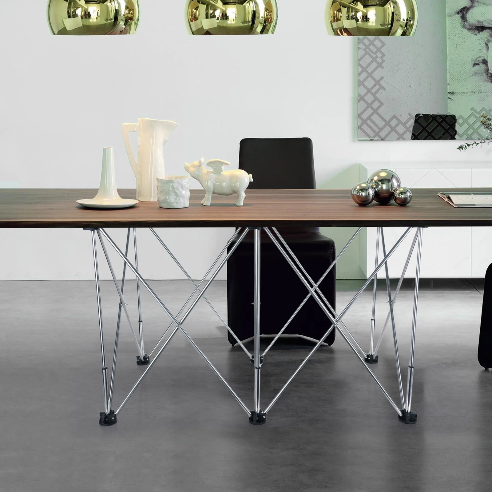 Centipede 28in Folding Work Table Set 6-Strut Collapsible Table 1320lb Weight