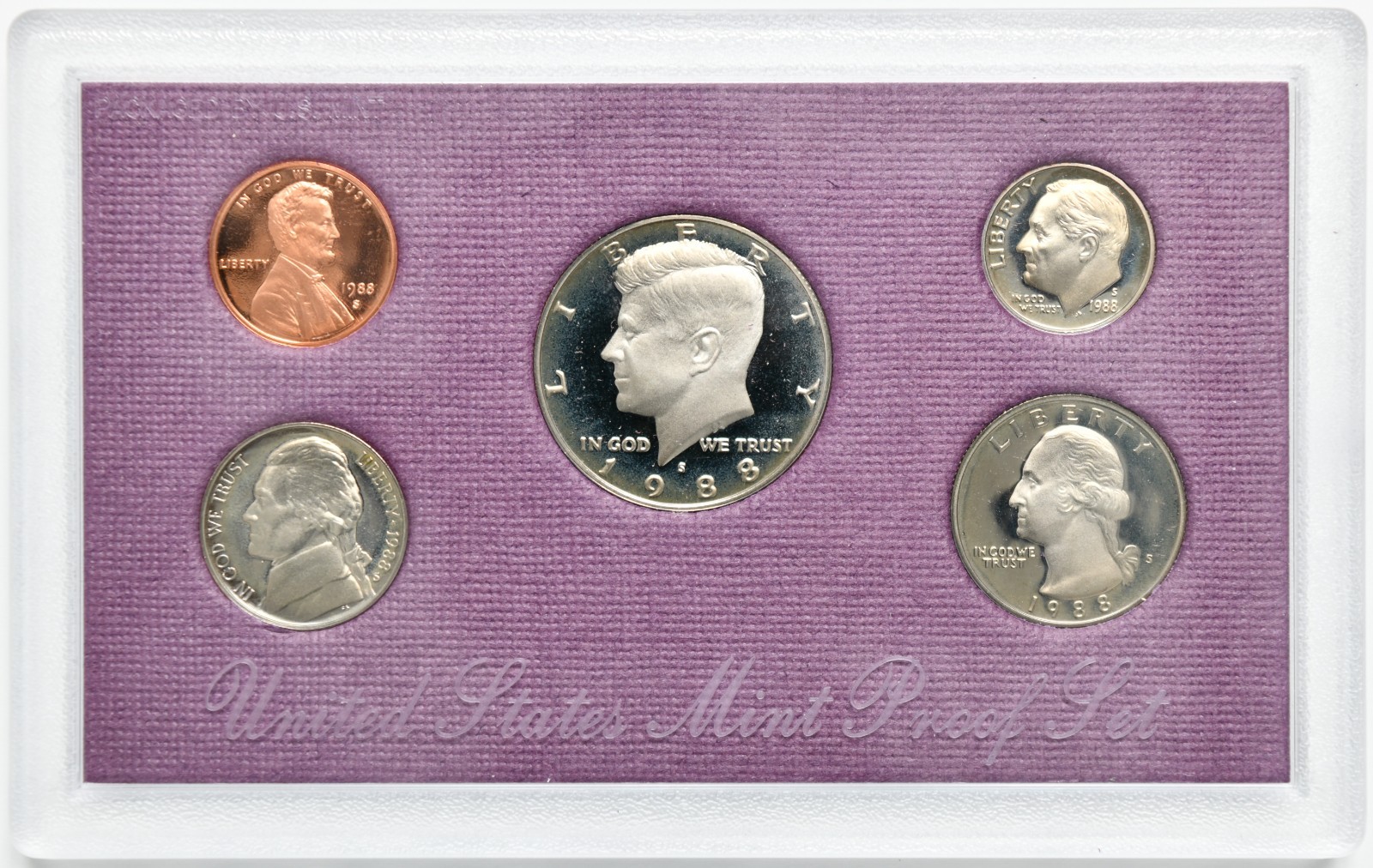 1988 United States Mint Proof Set