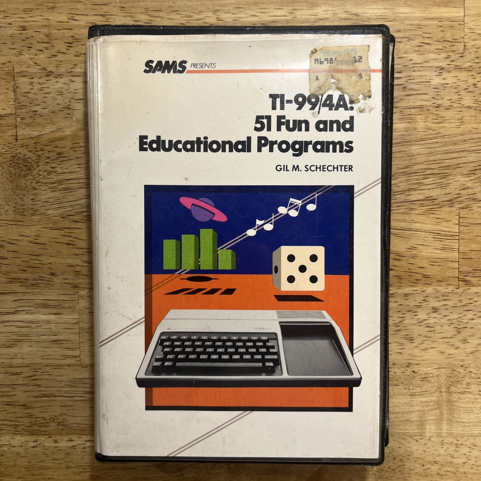TI-99/4A: 51 Fun And Educational Programs Manual and Cassette SAMS 26168