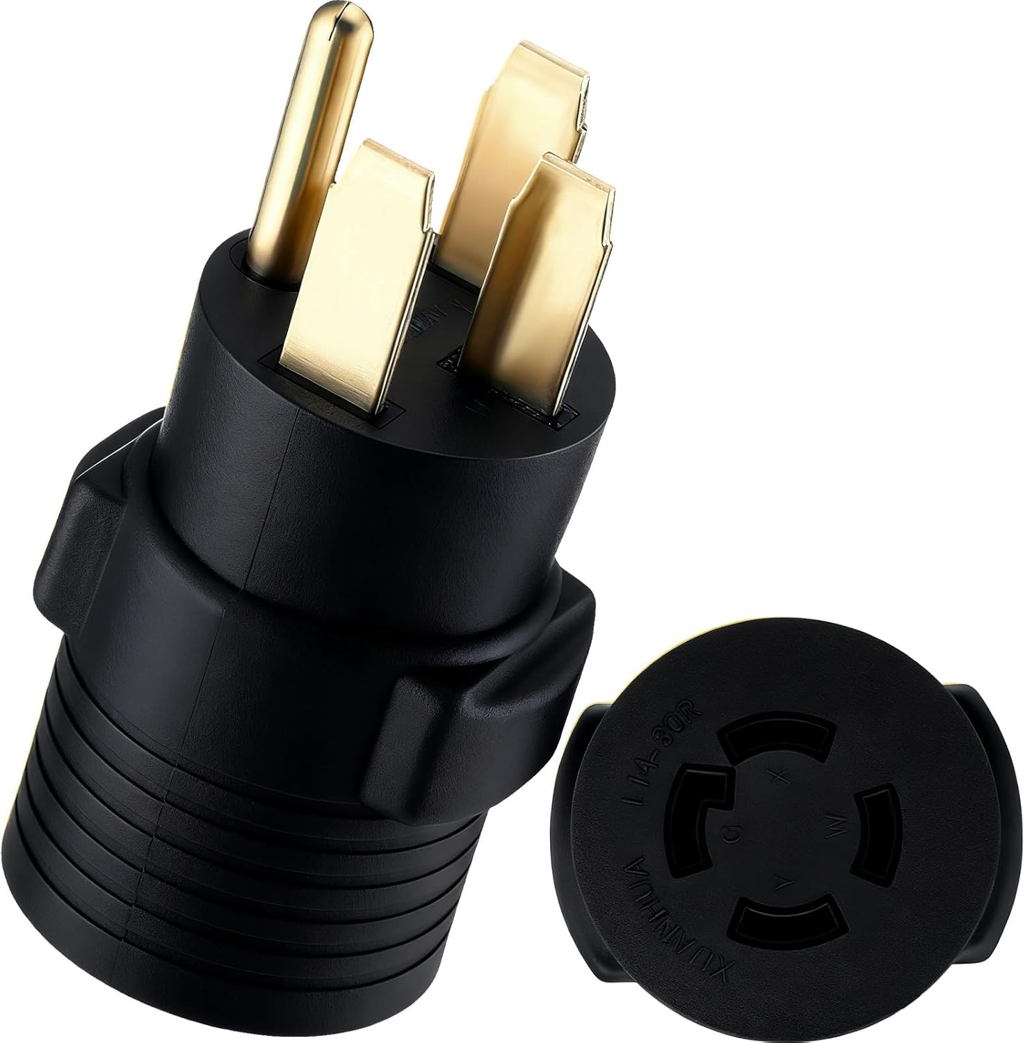 Kanayu 14-50P to L14-30R 50amp to 30amp Generator Adapter Compatible with NEMA 4