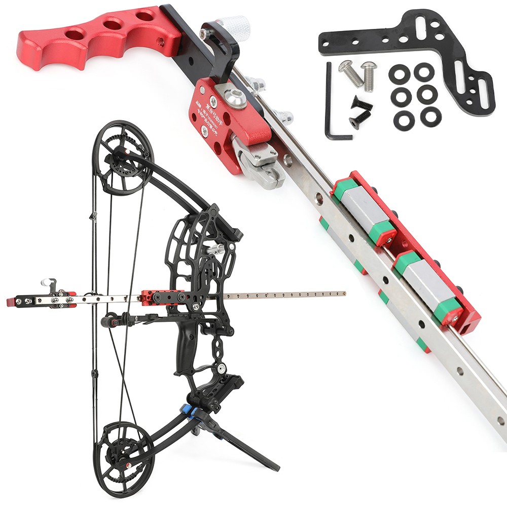 Compound Bow Shooting Steel Ball Auxiliary Rod Metal Release Novice Accuracy