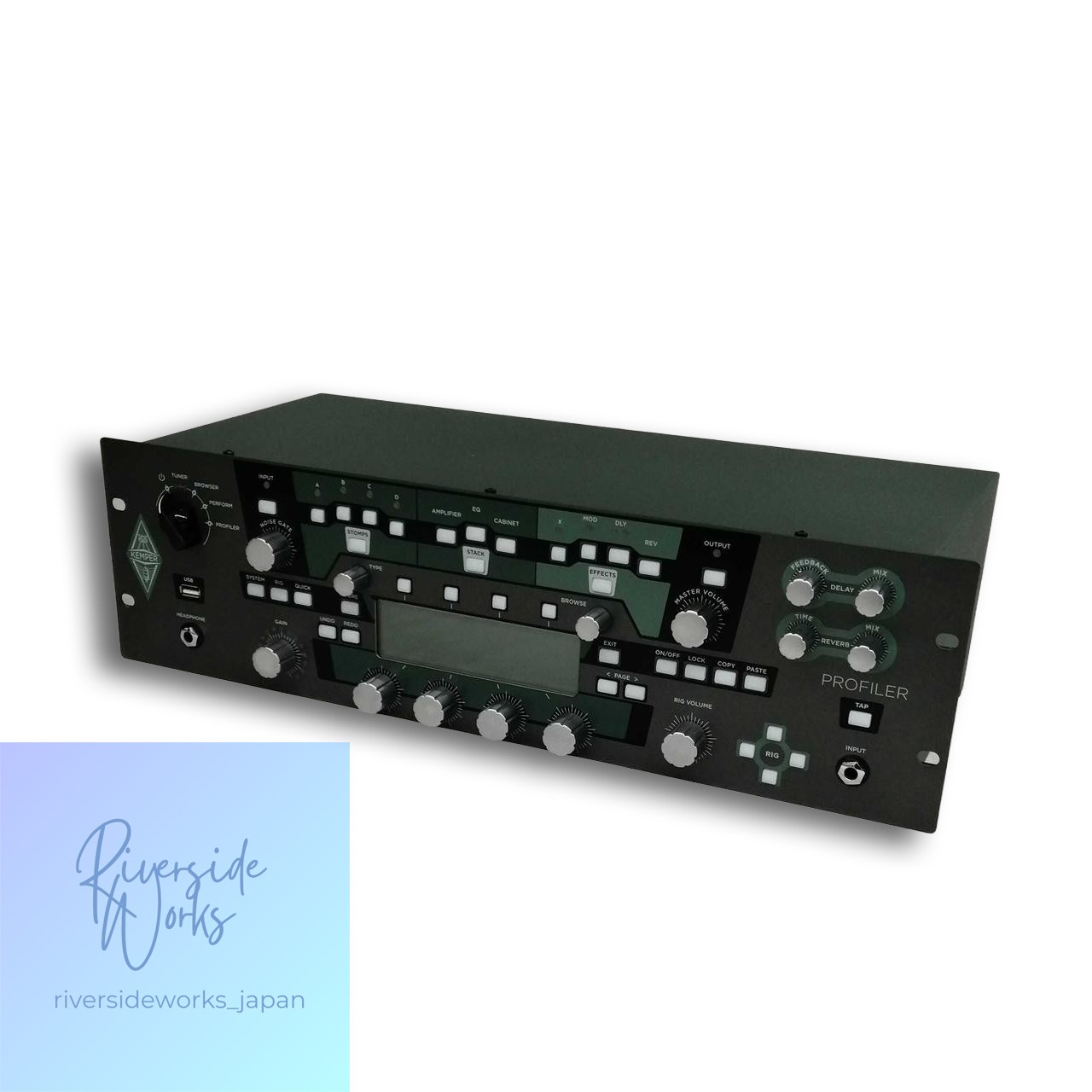 KEMPER Profiling Amp Rack Guitar Amplifier Simulator Used JP