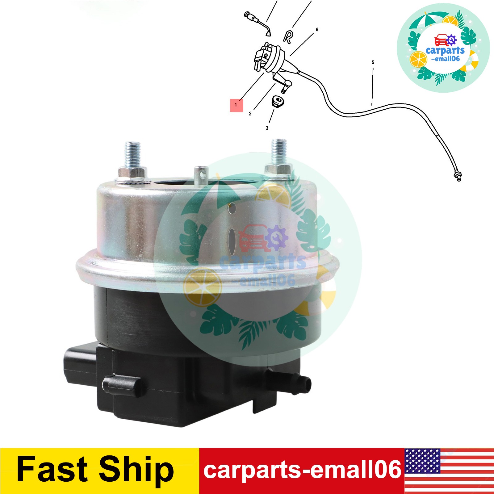 For Jeep Grand Cherokee 2000-2007 Cruise Control Servo 04669979 Mechanism