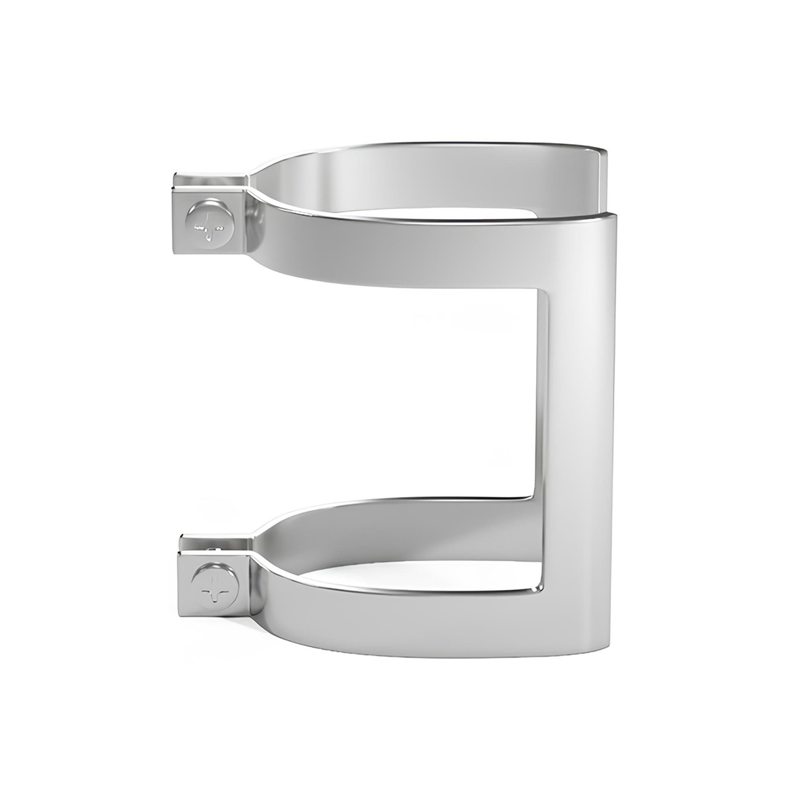 Shower Door Handle Set complete Bracket Assembly chrome Plated With Screws