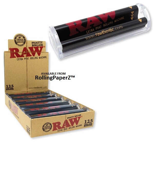 RAW EXTRA PHAT ROLLING MACHINE - Phatty Cigar Roller 125mm - fits herbal wraps