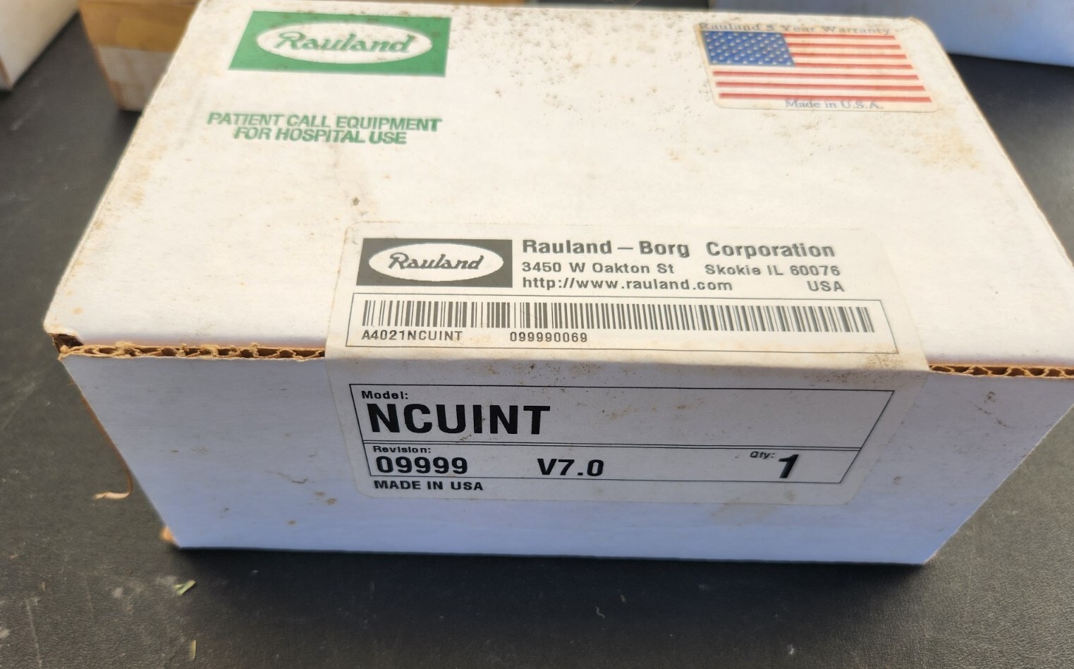 Rauland Borg NCUNIT 7 NEW Universal Audio Stations