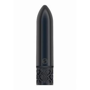 ROYAL GEMS GLAMOR POWERFUL BULLET RECHARGEABLE GUNMETAL