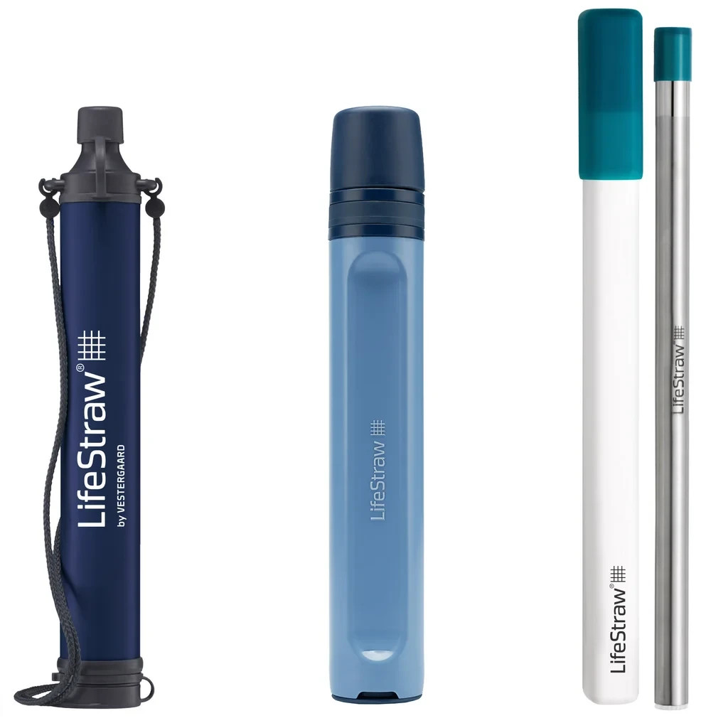 LIFESTRAW PORTABLE WATER FILTER LIFE STRAW FILTRATION TRAVEL CAMPING HIKING NEW