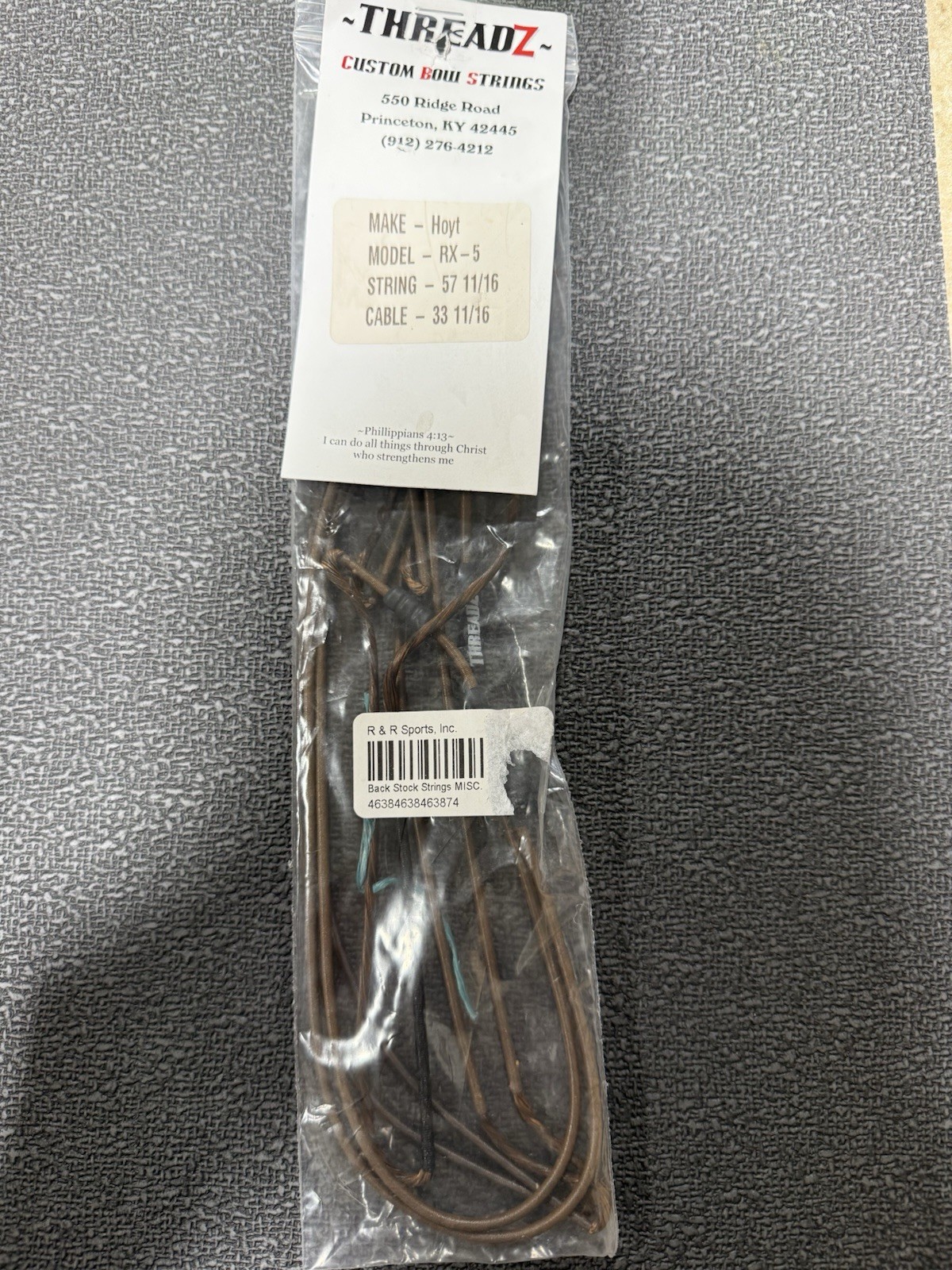 New Hoyt Rx5 Strings And Cable Set