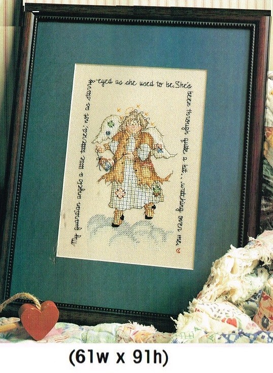 NANNY ANGELS  CROSS STITCH PATTERN ONLY  -  KN   RUA