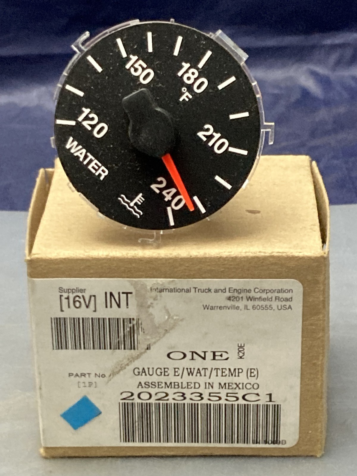 New Genuine International 2023355C1 Water Temp Gauge