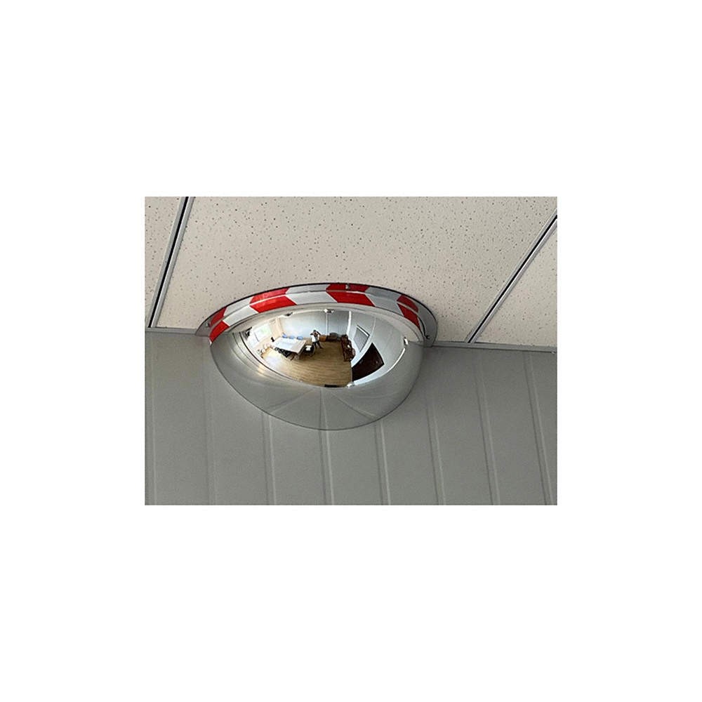 FRED SILVER H-DOME-ST-36 Half Dome Safety Mirror 798A29