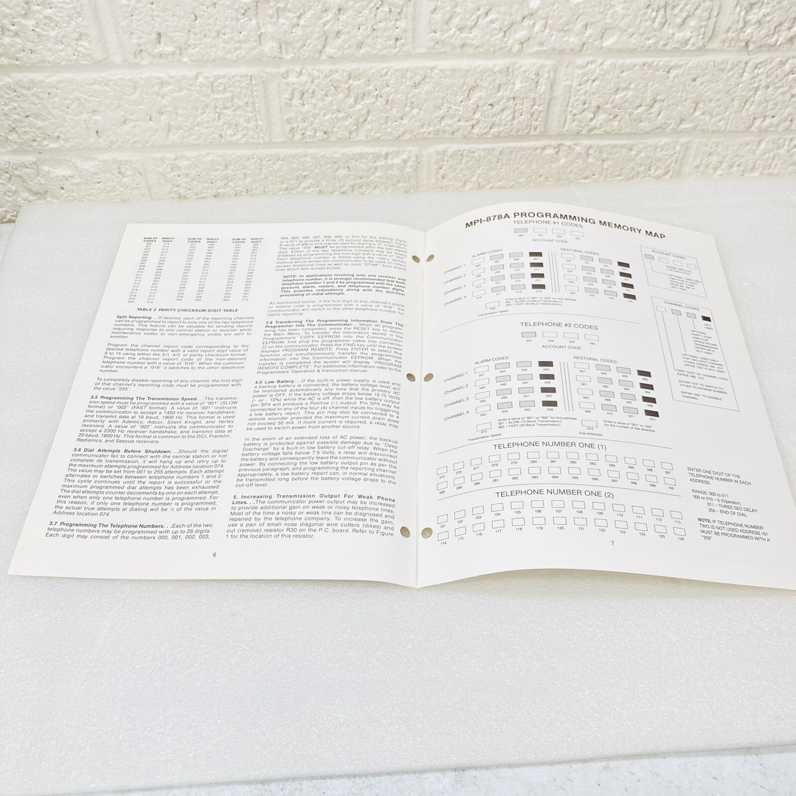 Moose MPI-878A Digital Communicator Specifications & Instructions