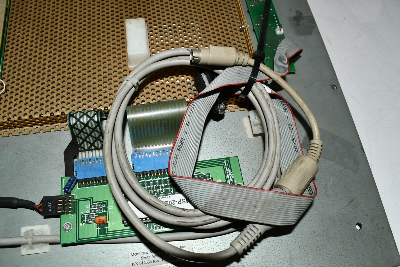 DOMINO 012334 CODER VIDEO USER OPERATOR INTERFACE PANEL PLC Display Membrane Swi
