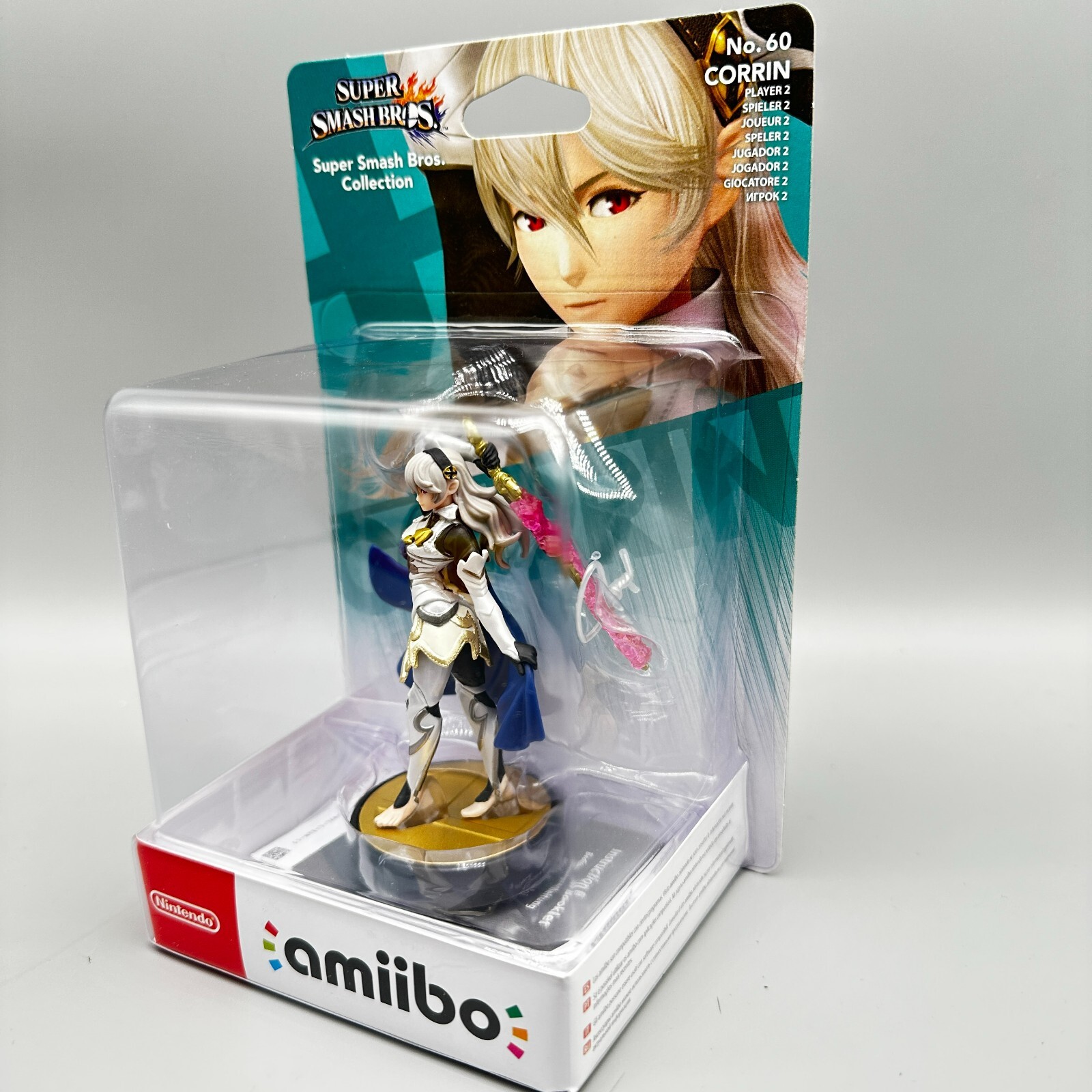 Nintendo amiibo Super Smash Bros Corrin Player 2