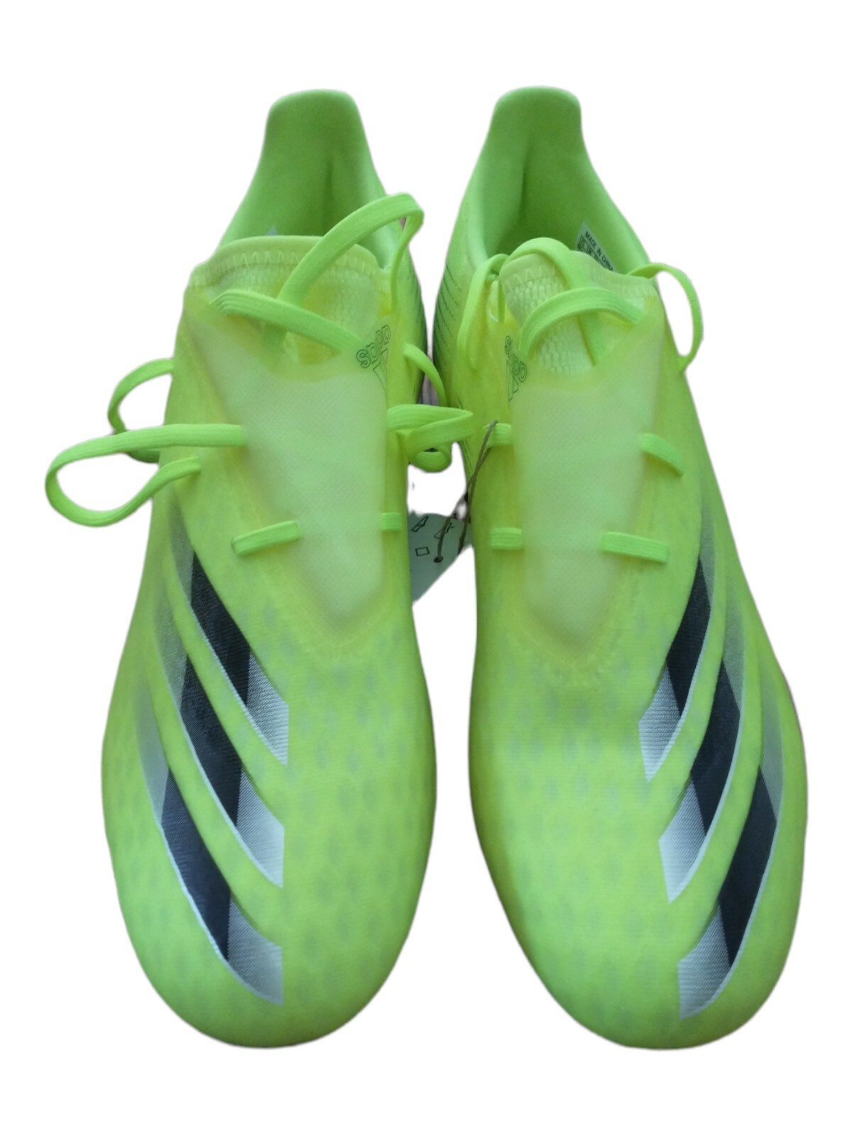Adidas X Ghosted.2 Firm Ground Soccer Cleats FW6958 Firm Ground Neon—Men’s 7.5