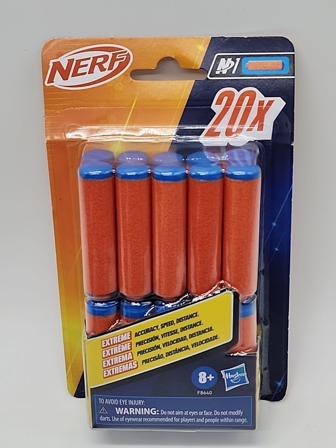 NERF N Series N1 Darts 20 Darts REFILL For Nerf "N" Series Blasters NEW *Wear*