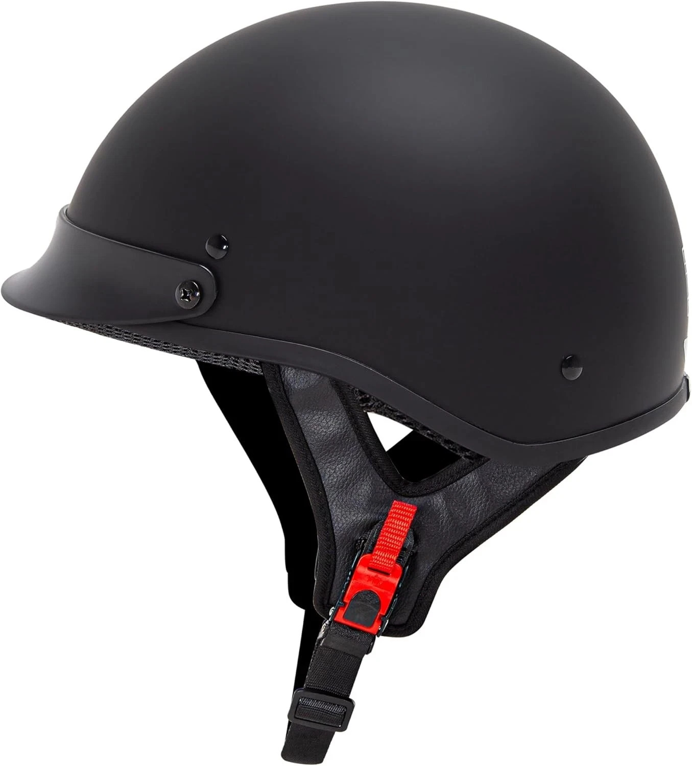 Cartman Cruiser Scooter Motorcycle Half Face Helmet,Matte Black OPEN BOX Medium