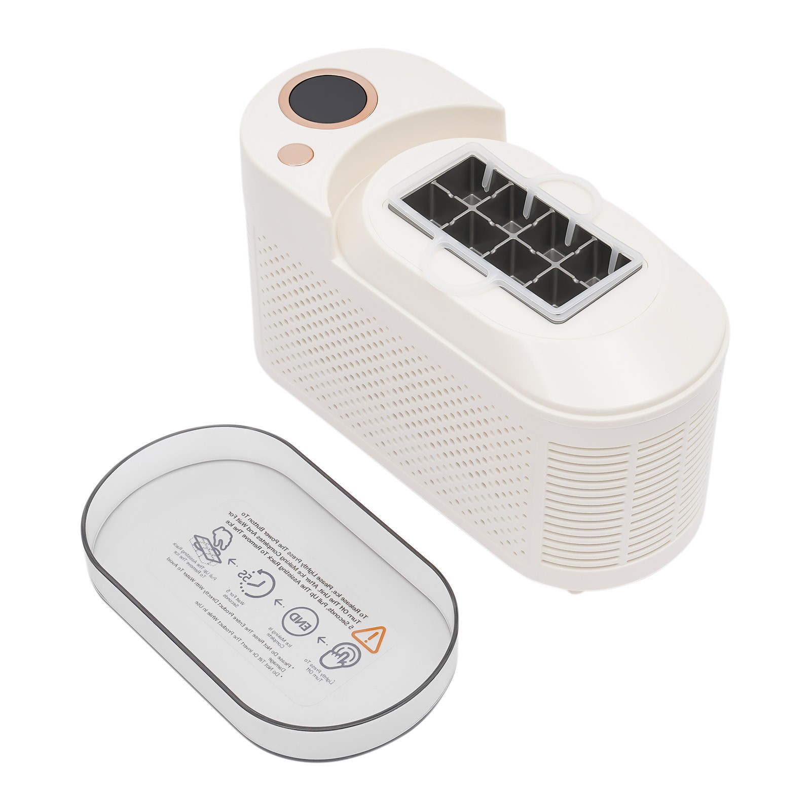Mini Ice Maker Mini Countertop Ice Maker Compact Ice Machine for Home/Car/Travel