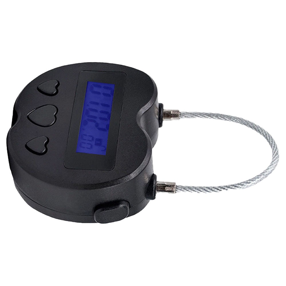 Black Time Lock LCD Display Time Lock Multifunction Travel Electronic Timer NEW