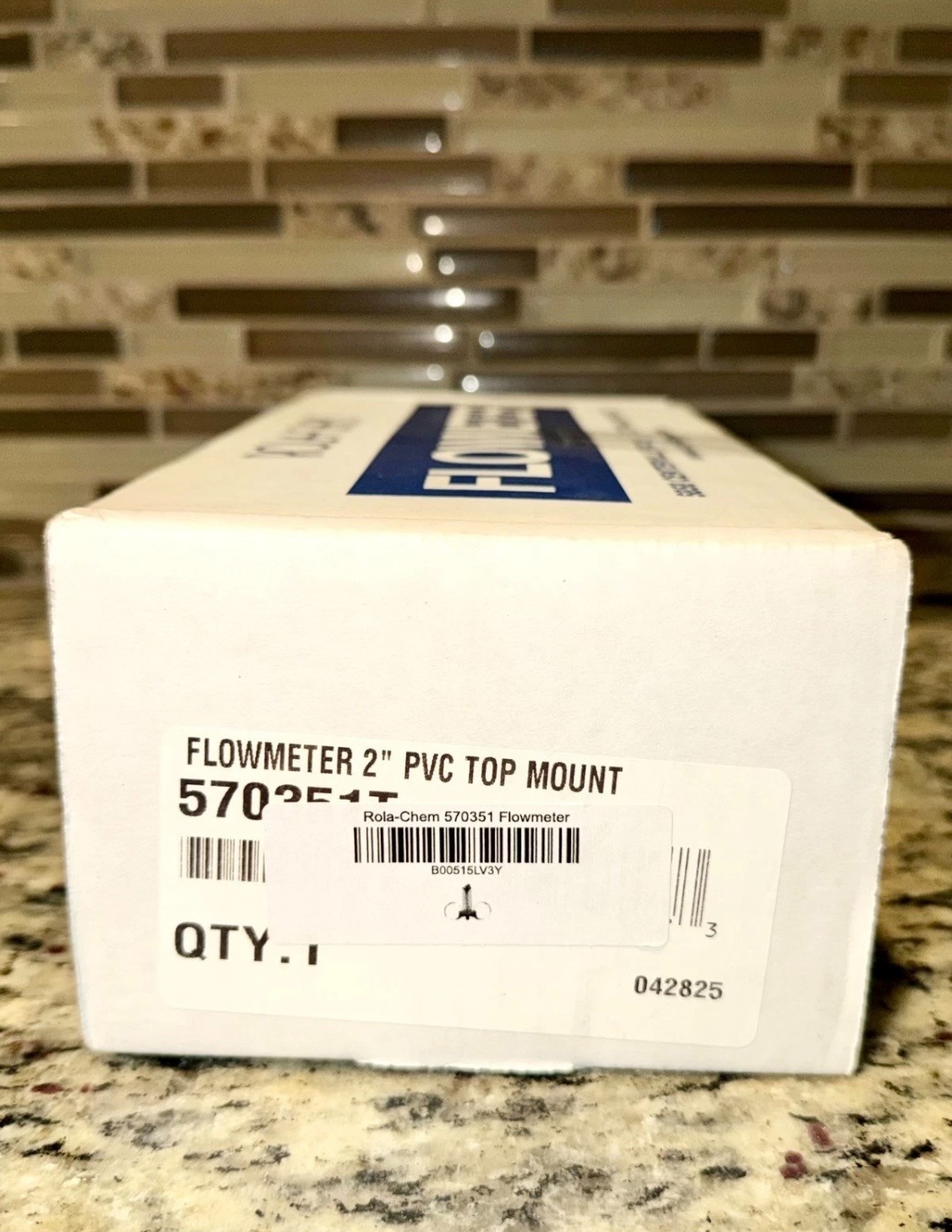 Rola-Chem 570351T 2" Top Mount Flowmeter 40 To 140 GPM
