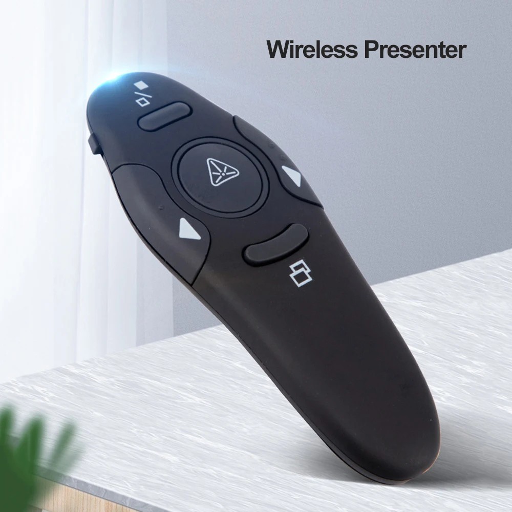 Power Point Presentation Remote Wireless USB PPT Presenter Laser Pointer Clicker