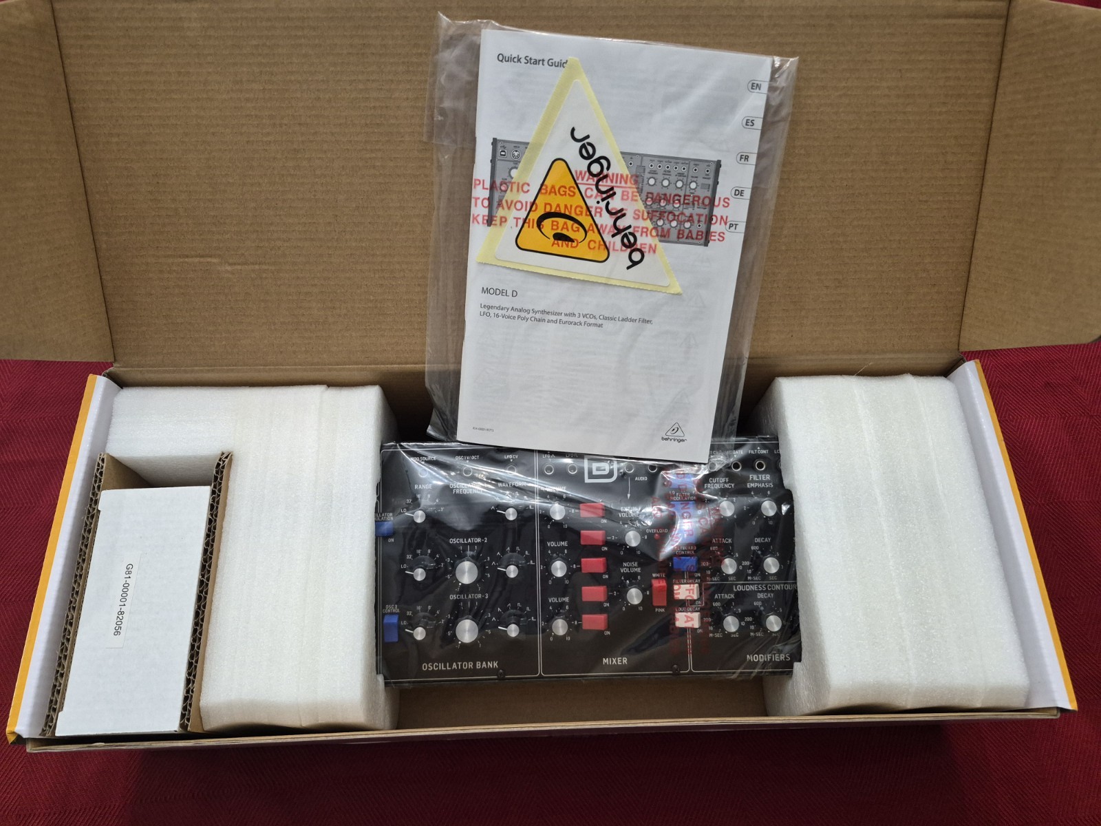 Behringer Model D Analog Synthesizer ~ NIB