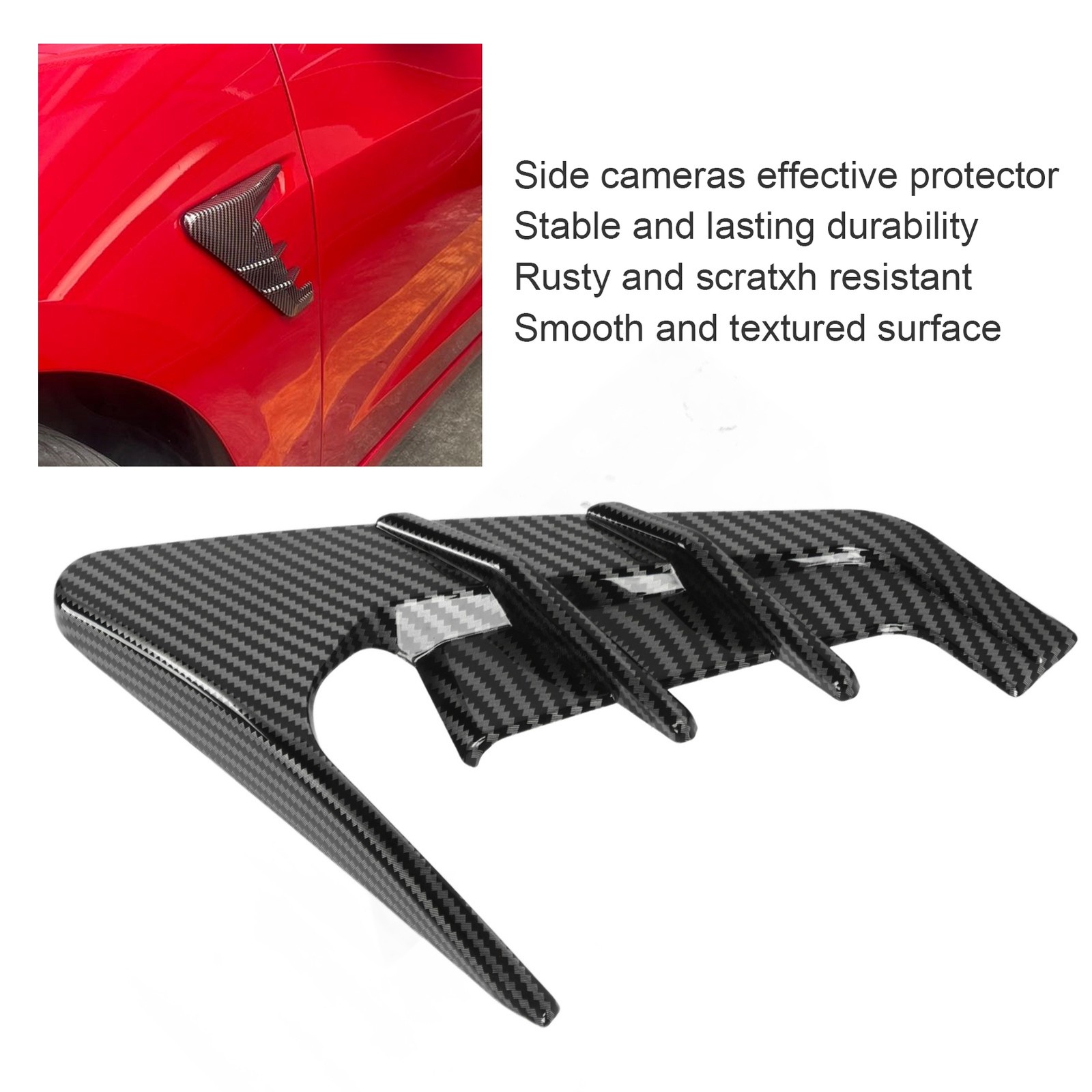 Side Camera Turn Indicator Protection Cover Replacement For Model