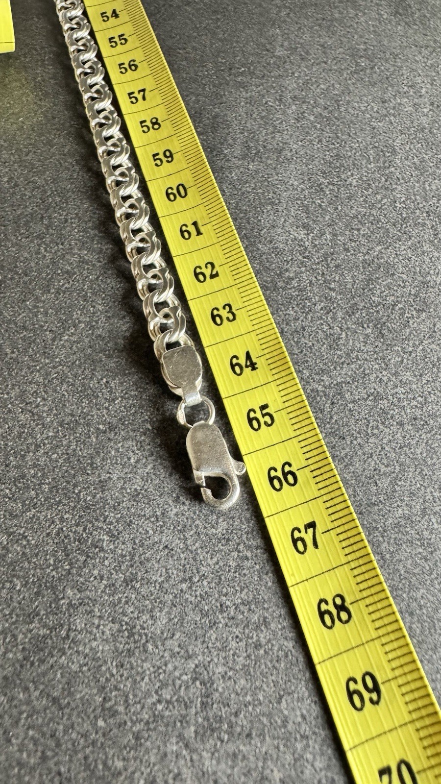 silver chain Bismarck silver 925 42.4g 66cm