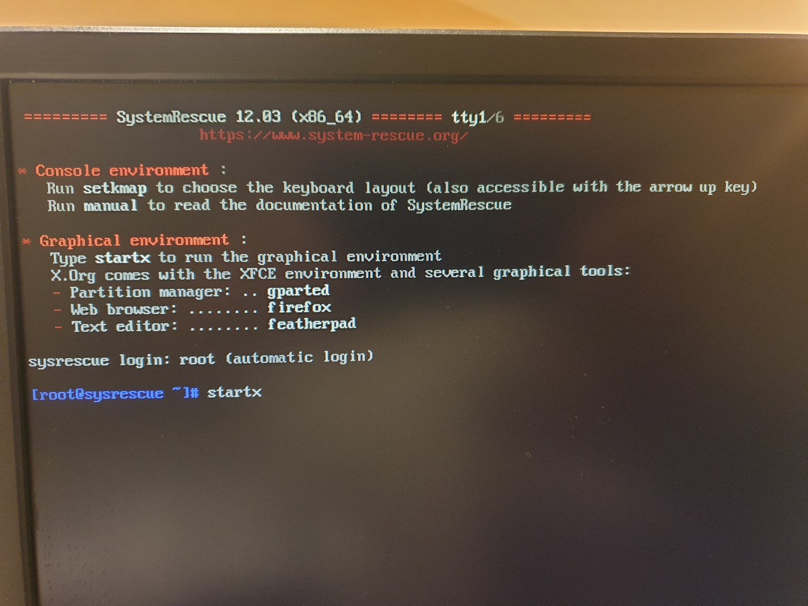 Linux SystemRescue V12.03, 64-bit, Bootable Live USB Flash Drive