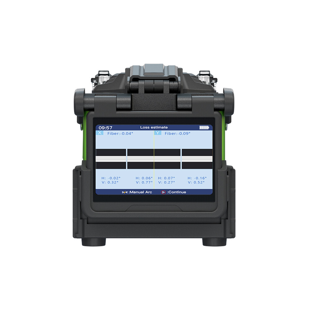 6 Motors Backbone Fusion Splicer FX39 Core Alignment Empalmadora de fibra