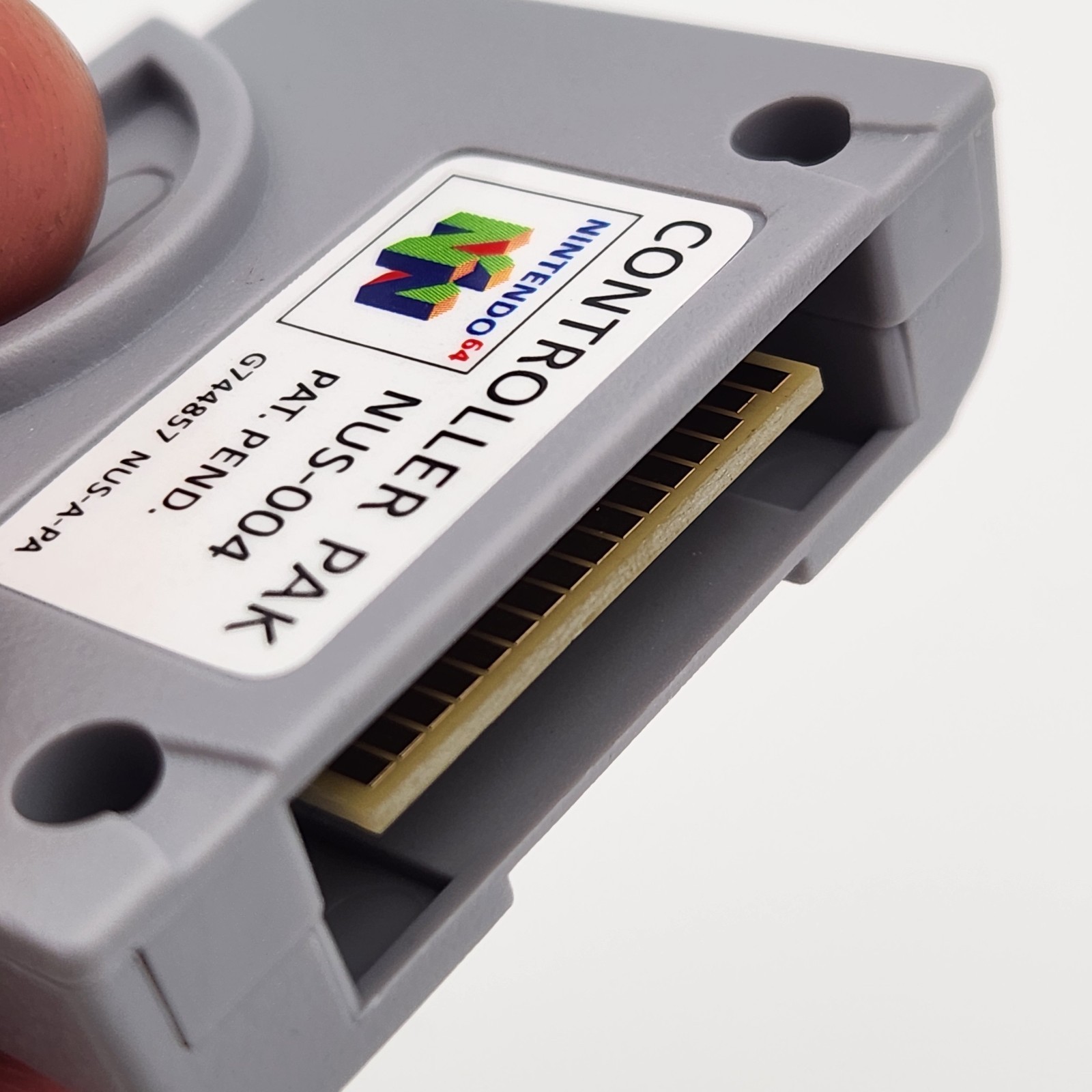 N64 Controller Pak NUS-004 - Nintendo 64 - New Memory Card, Tested & Working