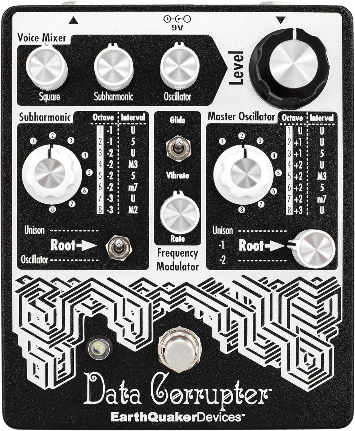 EarthQuaker Devices Data Corrupter Modulated Monophonic Harmonizing PLL Pedal
