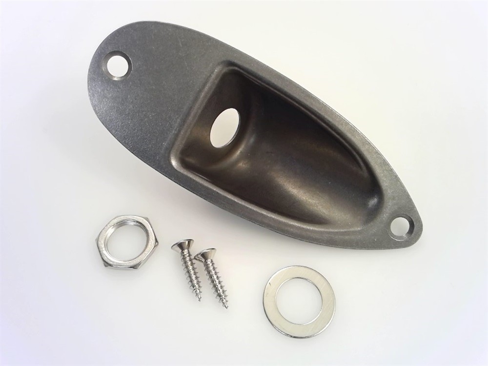 True Custom Shop® Bare Metal Boat Jack Plate for Fender Stratocaster