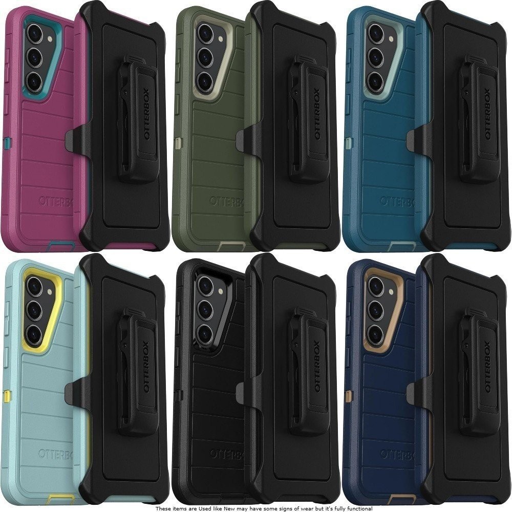 OtterBox Defender Pro Case for Samsung Galaxy S23 - Holster Clip Included