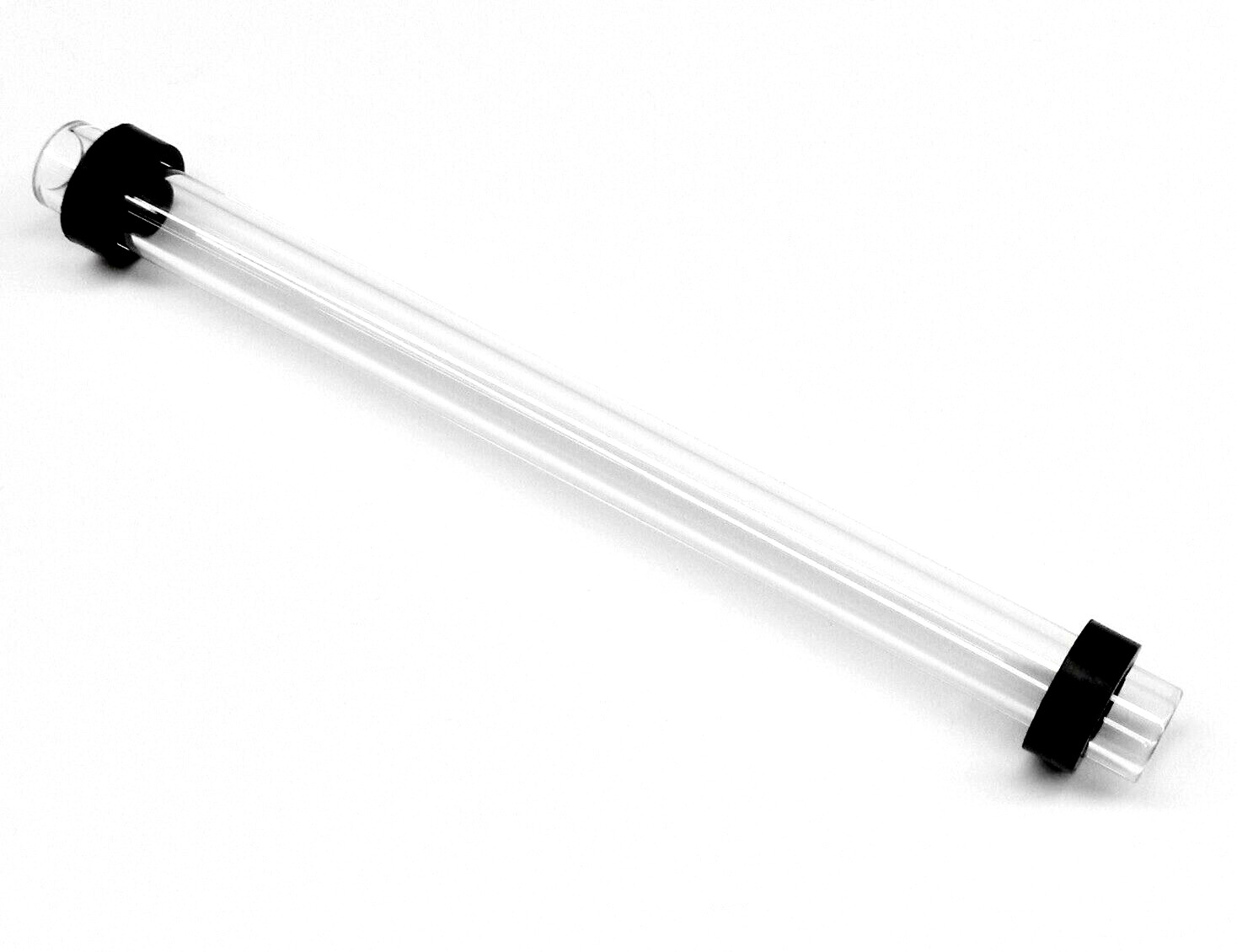 Steamer Sight Glass 10.5" Tube Replacement Boiler Water Level Gauge w/2 Washers
